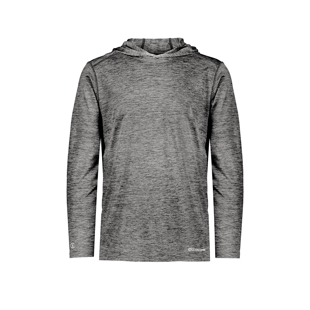 [FOLHCGBK-YL-LOGO1] Decker Youth Charge Hoodie (Youth L, Black, Logo 1)